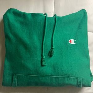 Green Champion Hoodie